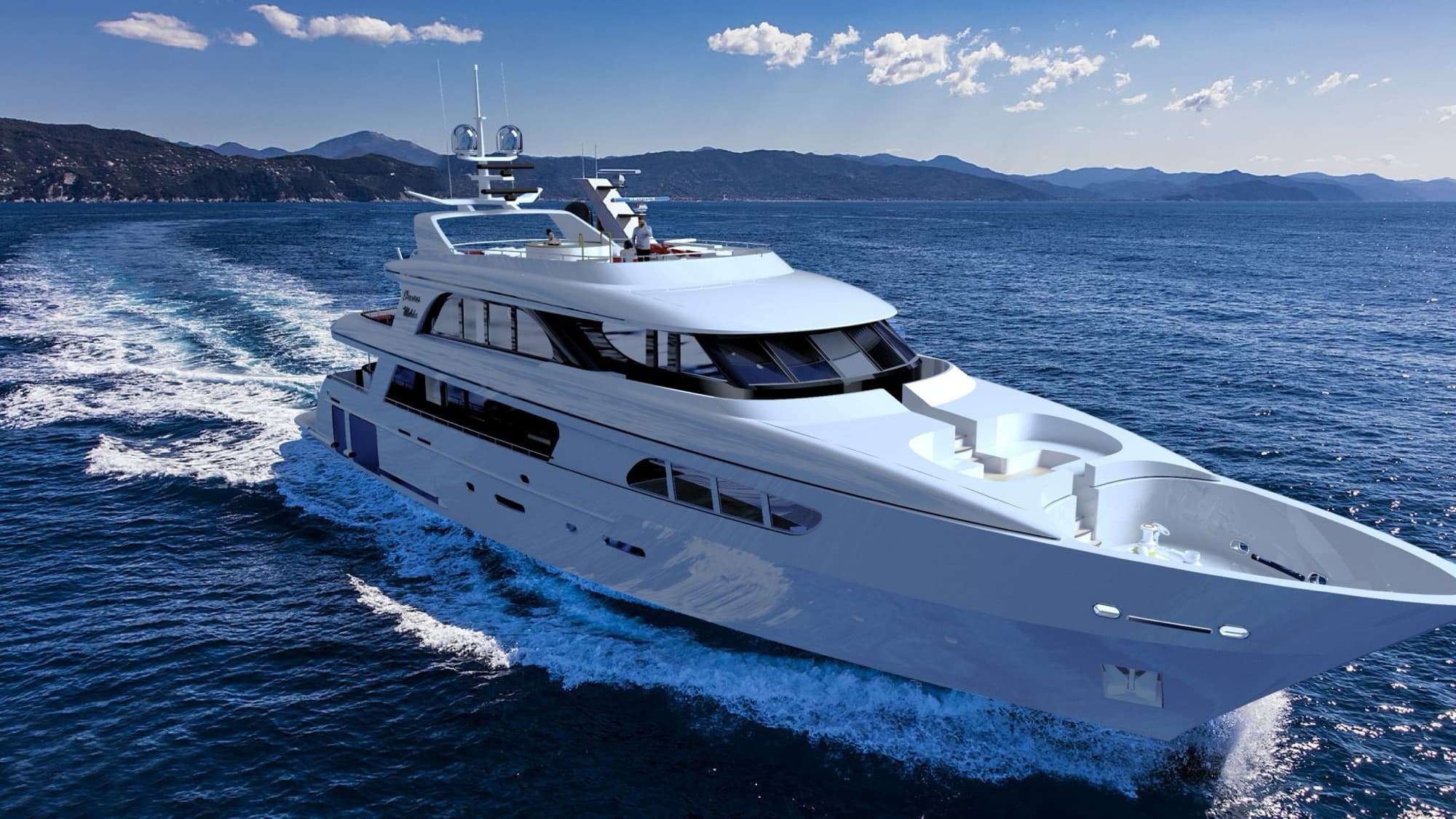 M/Y PRINCESS MELDA seyir halinde