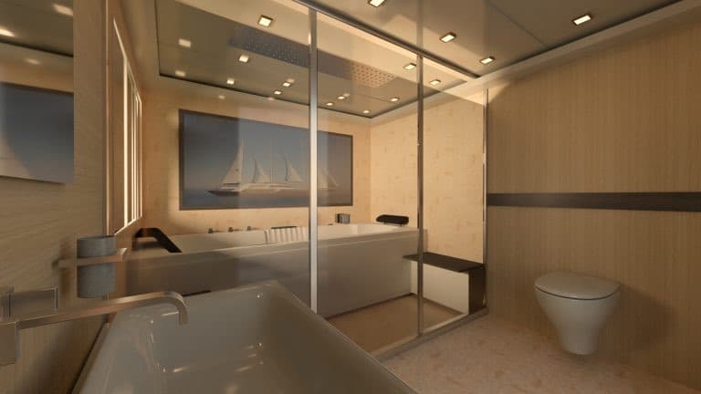 Küvetli master banyo